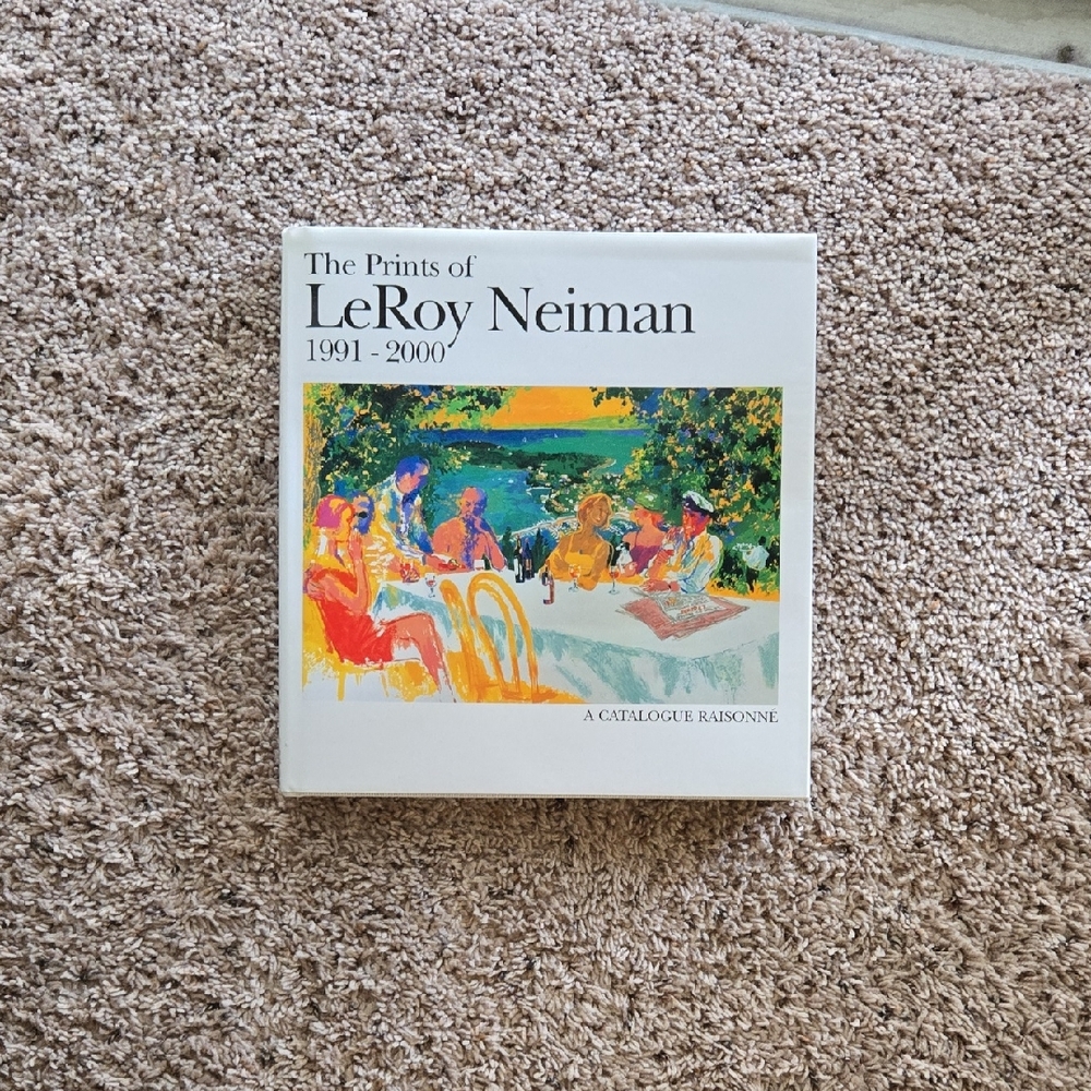 LeRoy Neiman Prints Catalog 1991-2000 - Tabketop Book